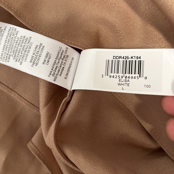 DRESS THE POPULATION Elisa Lace Fit & Flare Dress, SIZE LARGE               0110 - Picture 9 of 10